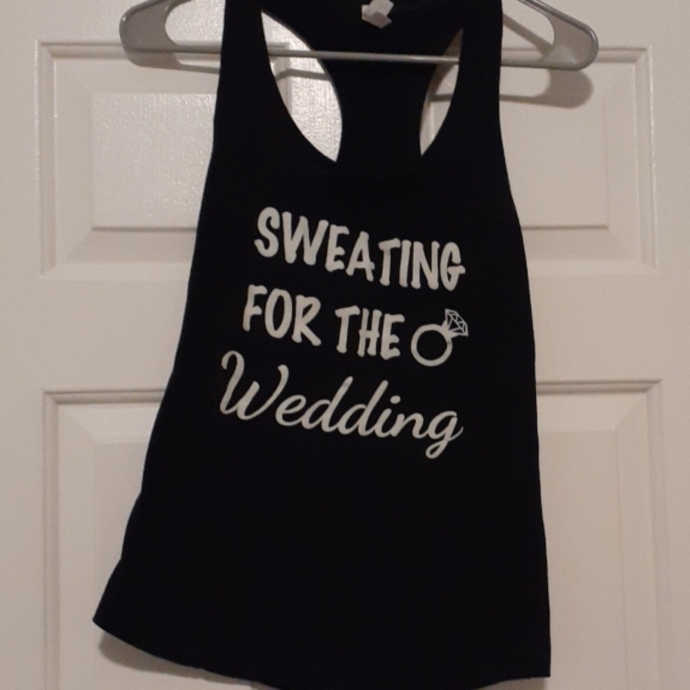 Sweating For the Wedding Tank